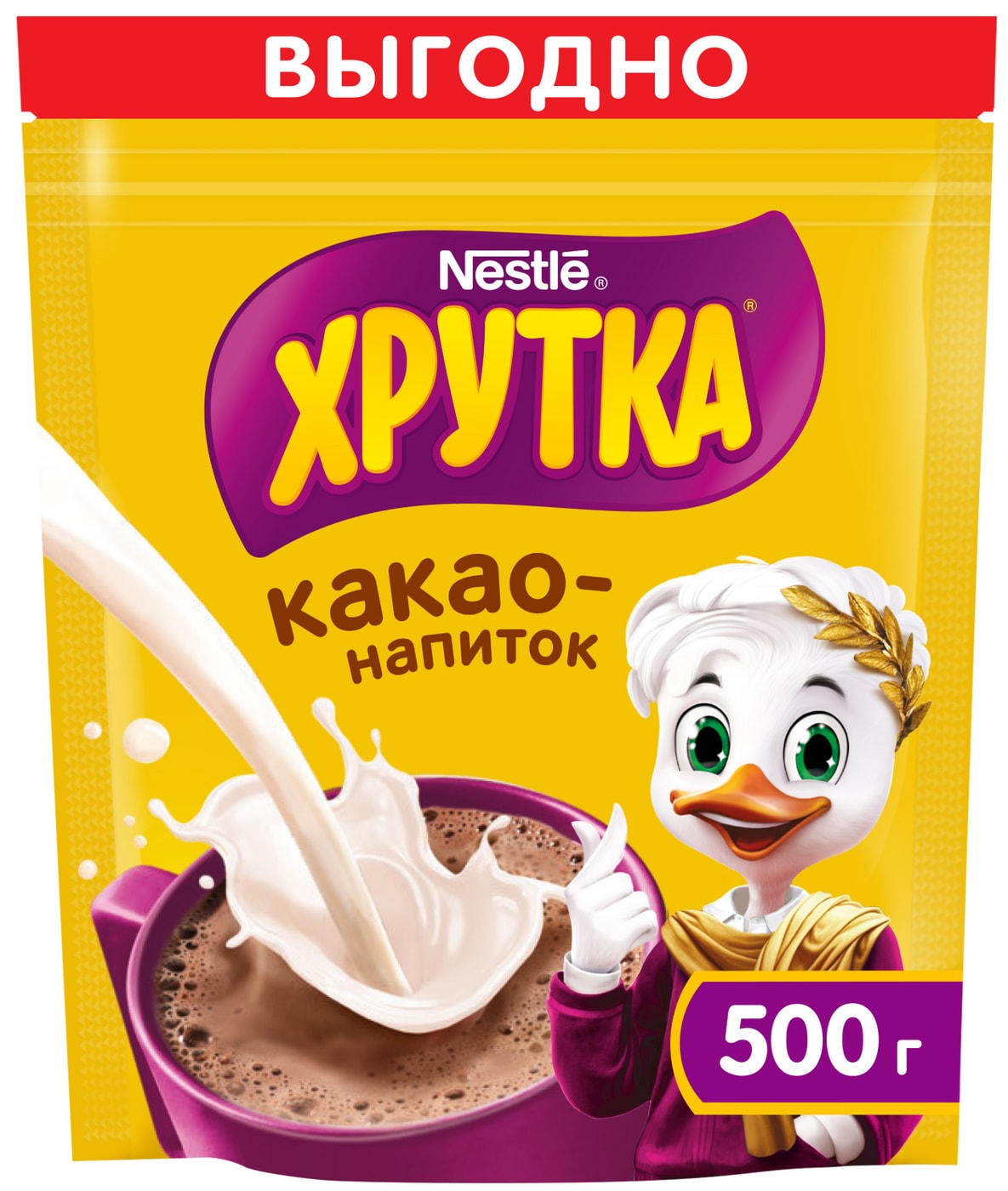 Изображение товара Какао-напиток Хрутка быстрорастворимый 500г Изображение товара Какао-напиток Хрутка быстрорастворимый 500г