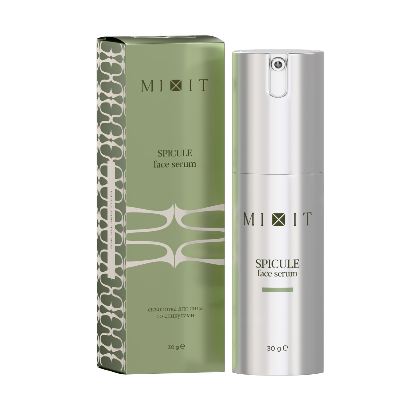 Изображение товара Сыворотка для лица MiXiT Spicule Face Serum со спикулами 30мл Изображение товара Сыворотка для лица MiXiT Spicule Face Serum со спикулами 30мл