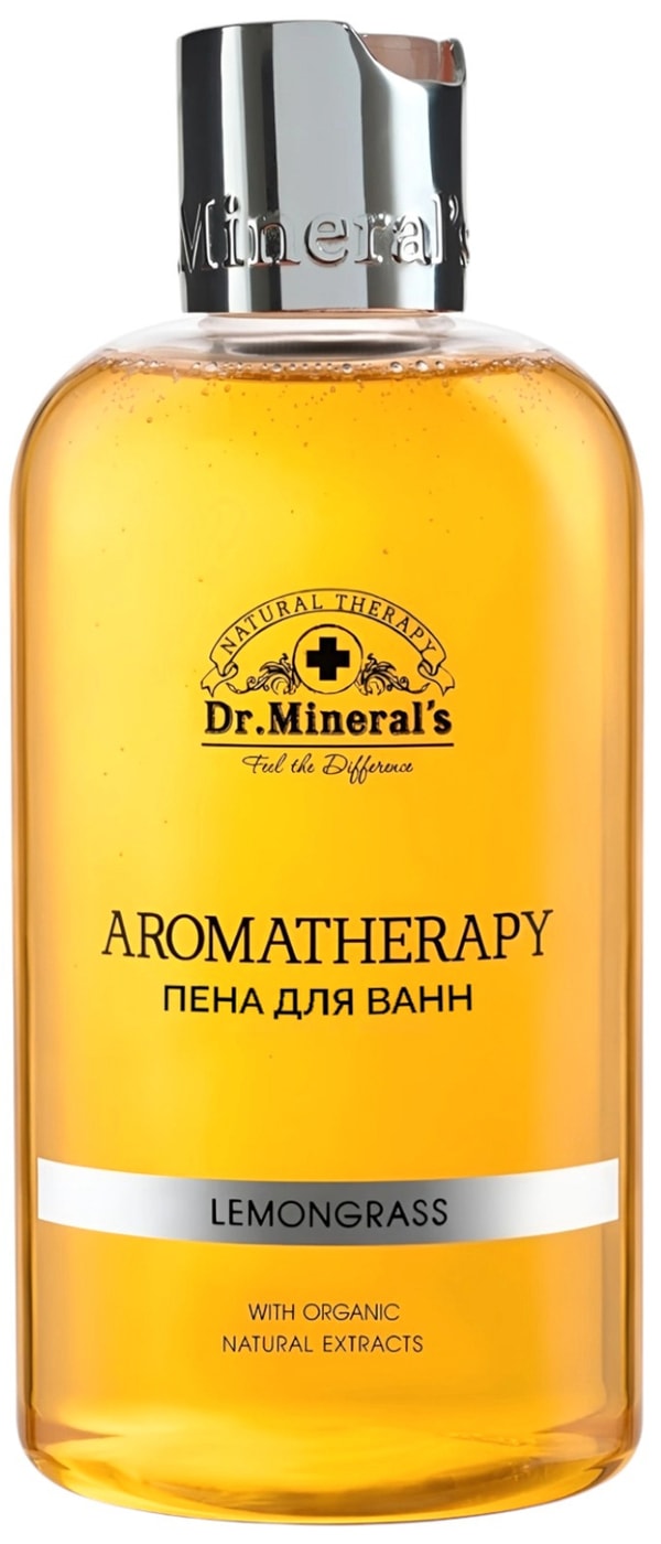 Изображение товара Пена для ванн Dr. Minerals Aromatherapy Lemongrass 500мл