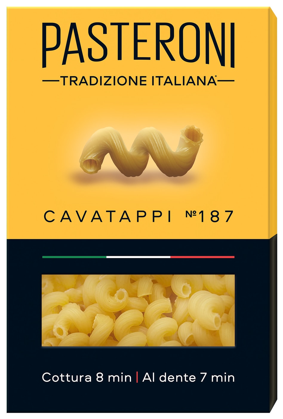 Изображение товара Макароны Pasteroni Cavatappi №187 400г премиум Италия