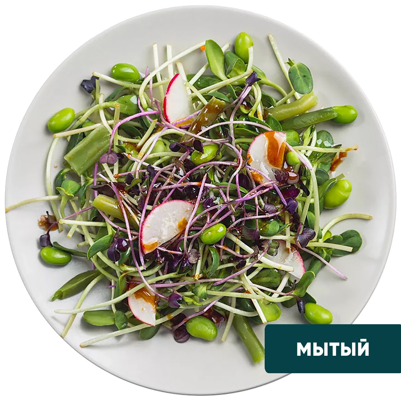 Изображение товара Салат Botanica Farm Смаки Микс из микрозелени-12 115г веганский свежий