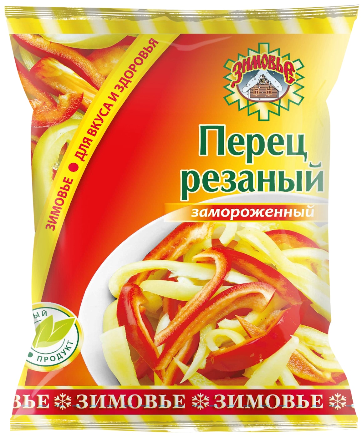 Изображение товара Перец Зимовье сладкий резаный 400г