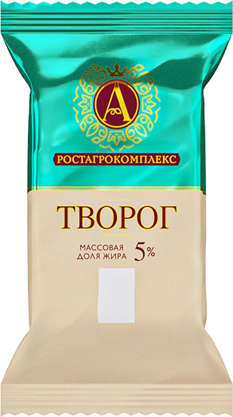Изображение товара Творог А.РостАгроКомплекс 5% 180г