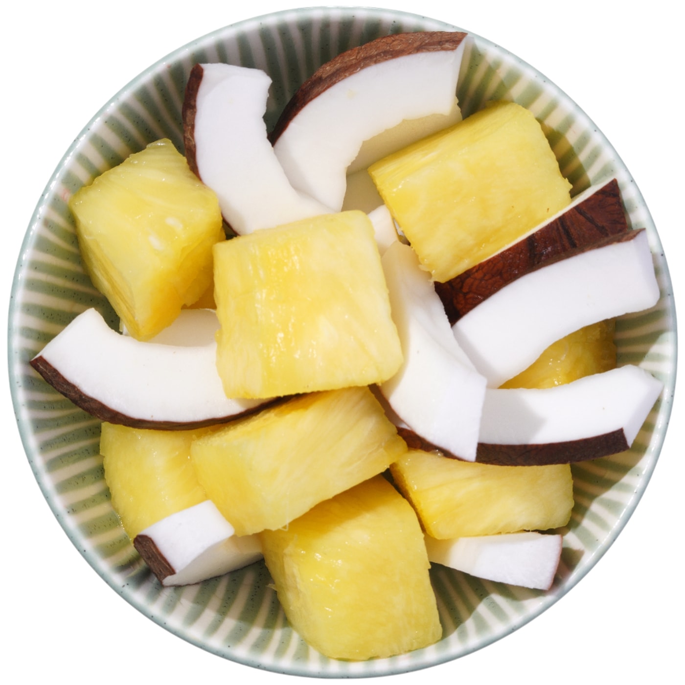 Изображение товара Микс фруктовый Ананас и Кокос кусочками 110г Оранжевая марка