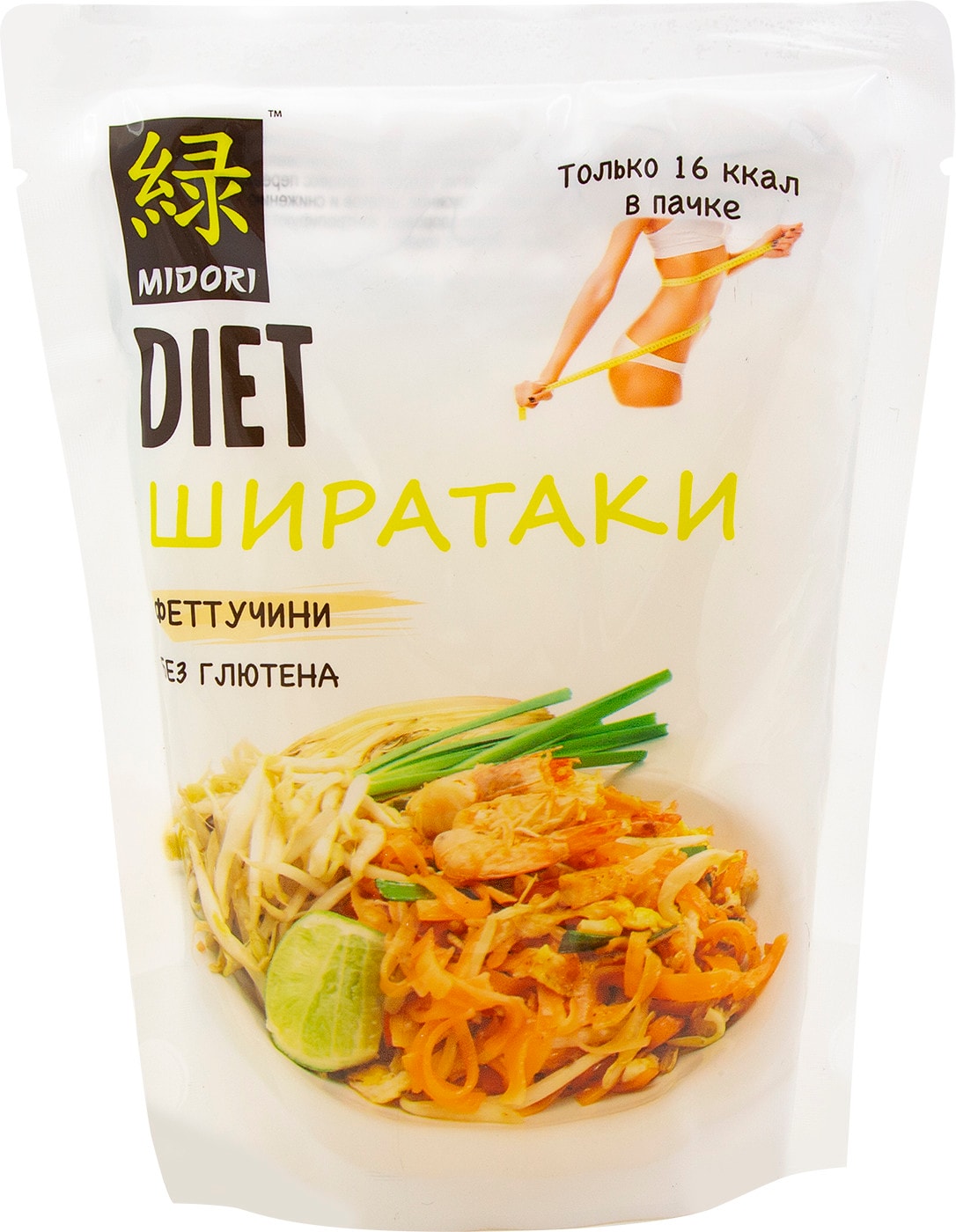 Изображение товара Лапша Midori Diet Ширатаки Феттуччине 200г