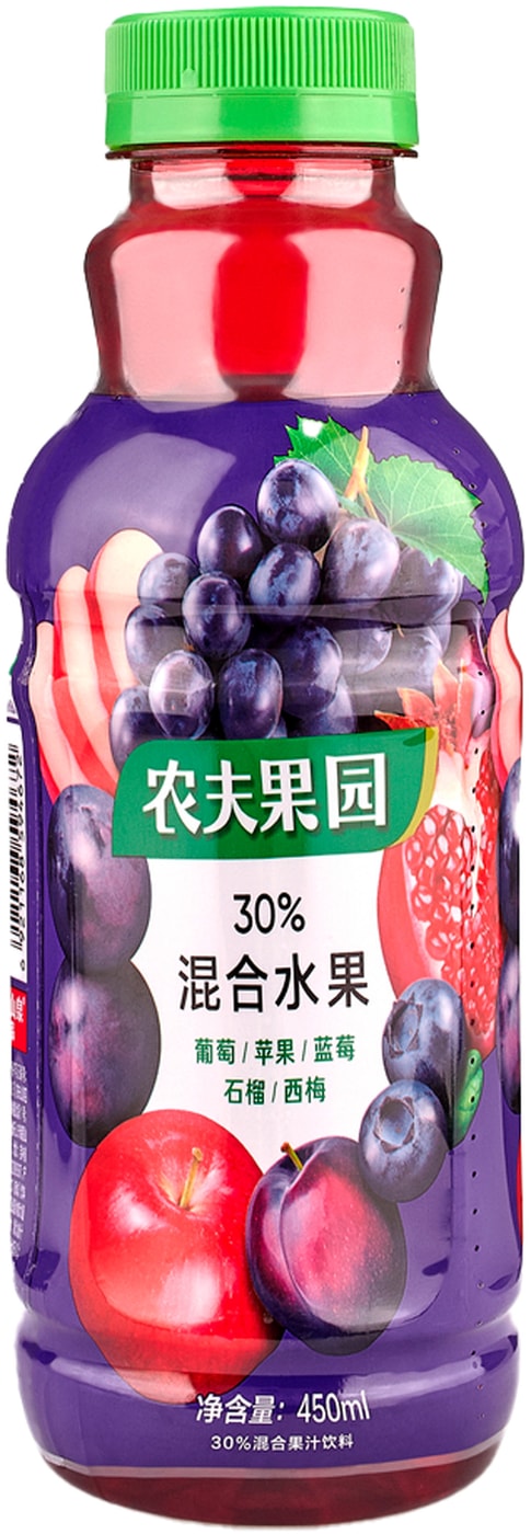 Изображение товара Напиток Фермерский сад Виноград яблоко черника гранат чернослив 450мл