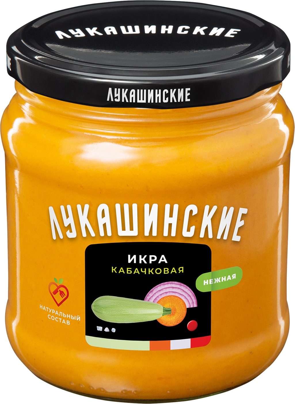 Изображение товара Икра Лукашинские Кабачковая по-домашнему 460г