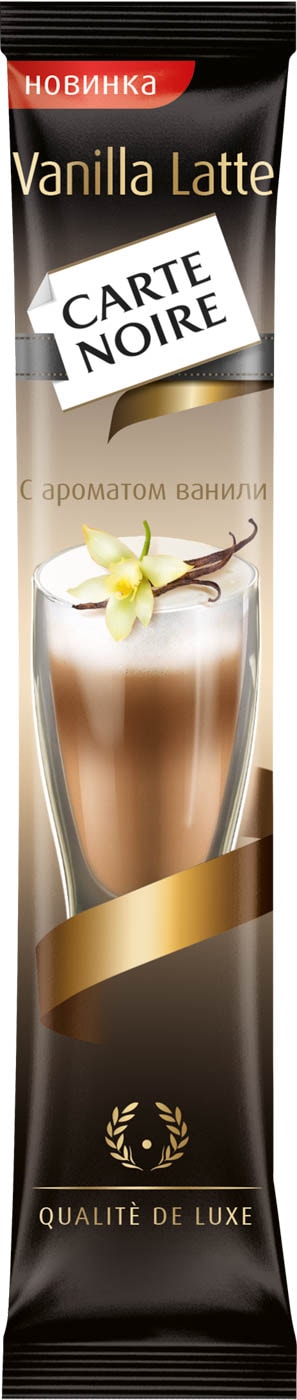 Изображение товара Напиток кофейный Carte Noire Vanilla Latte 16г