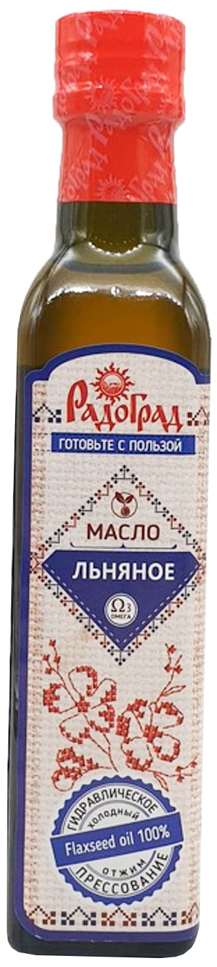 Изображение товара Масло льняное Радоград 100% 250мл