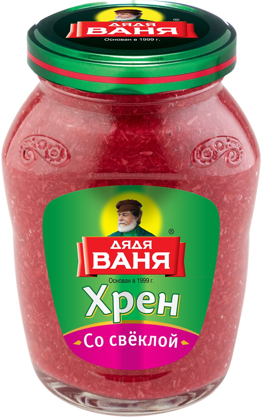 Изображение товара Хрен Дядя Ваня со свеклой 140г