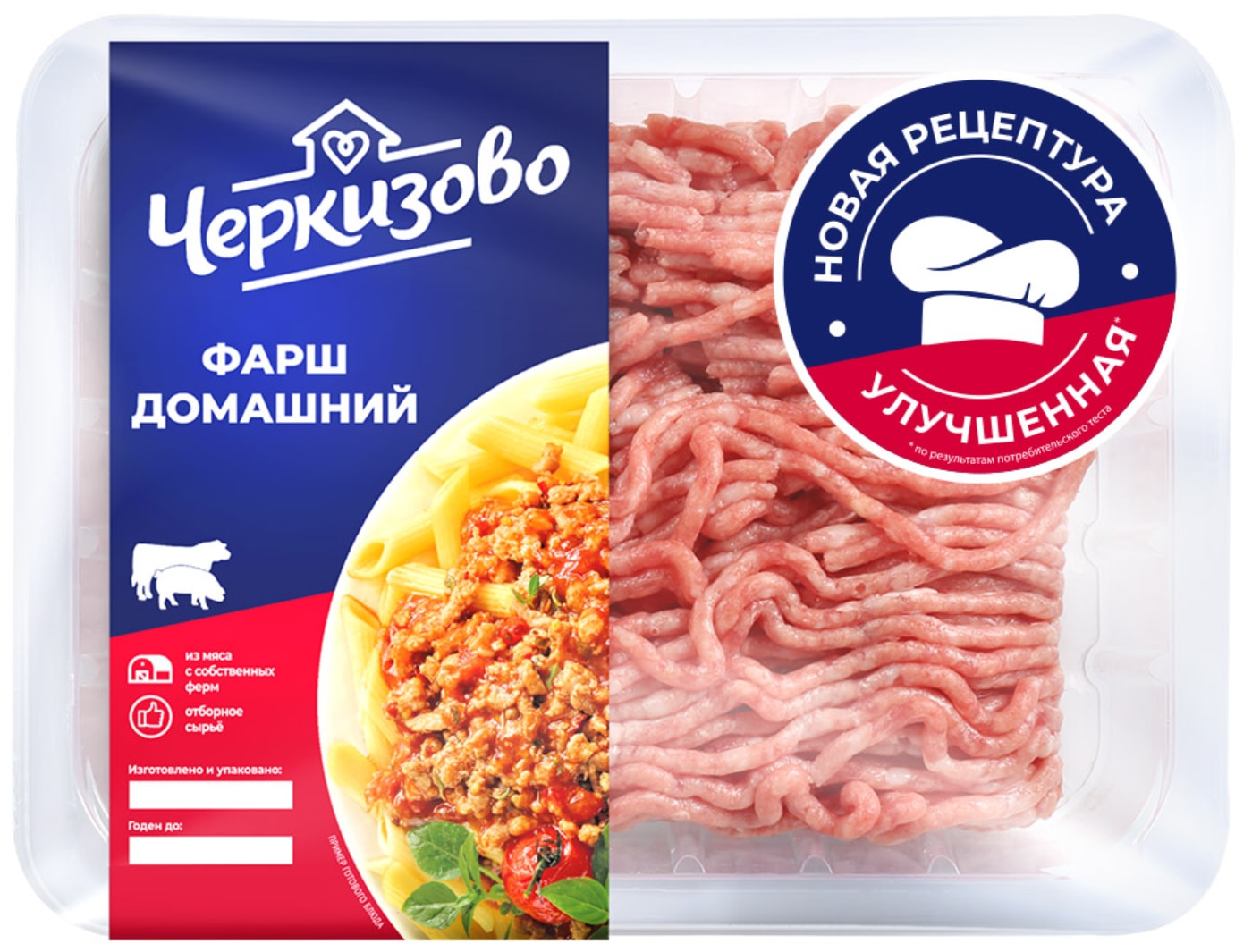 Изображение товара Фарш Черкизово Домашний 400г