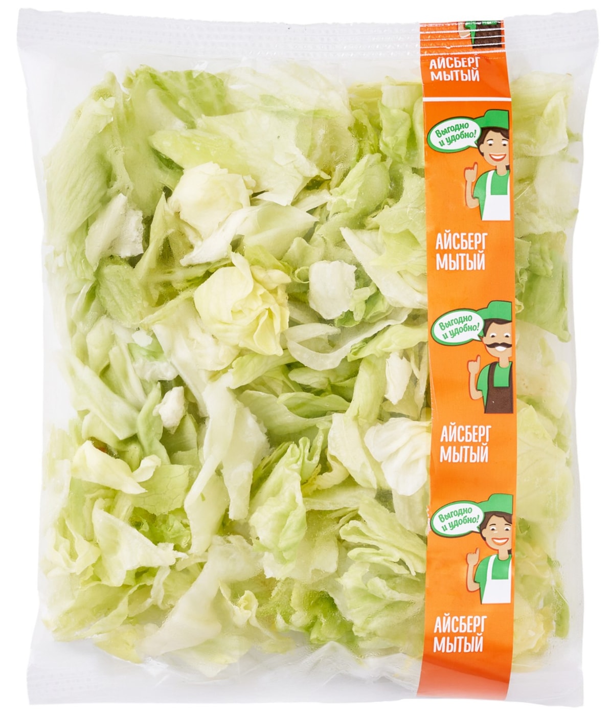 Изображение товара Свежий салат Айсберг 200г - хрустящий и полезный продукт