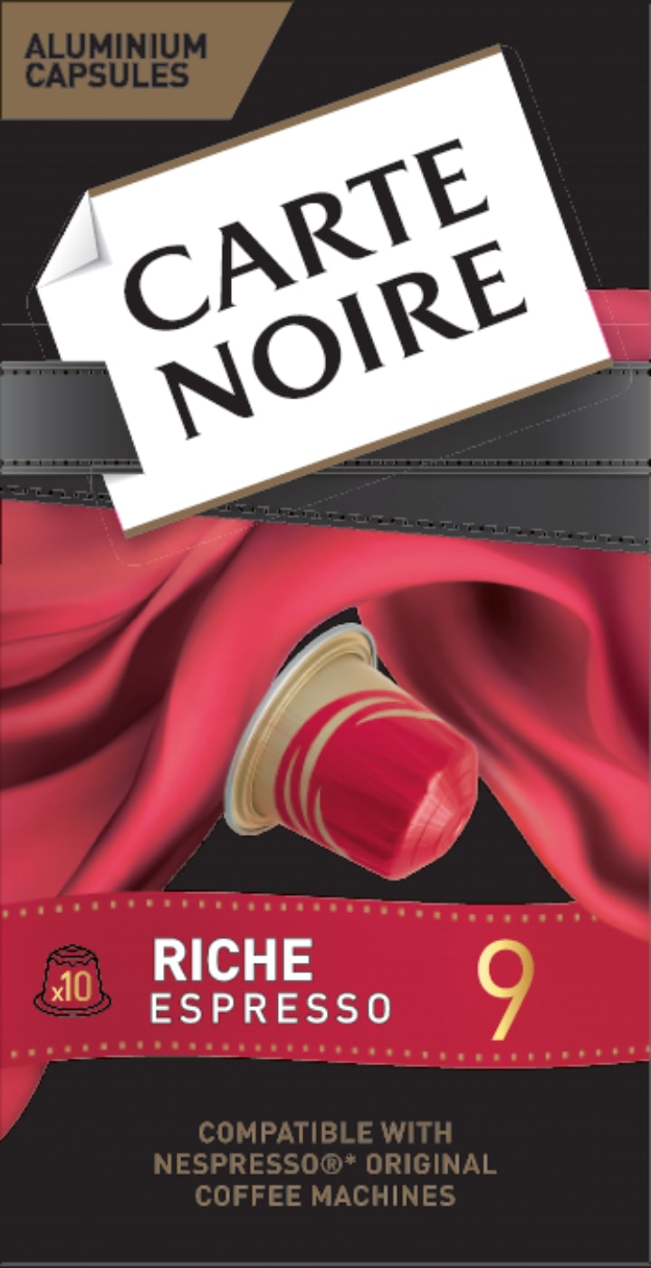 Изображение товара Кофе в капсулах Carte noire Riche espresso 9 10*52г