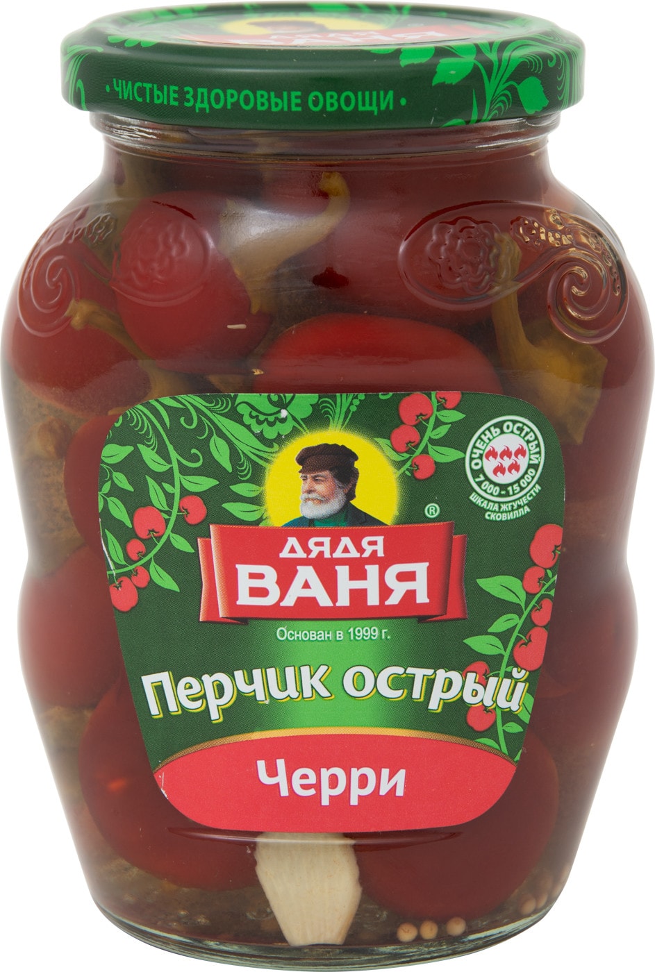 Изображение товара Перчик Дядя Ваня Черри острый 350г