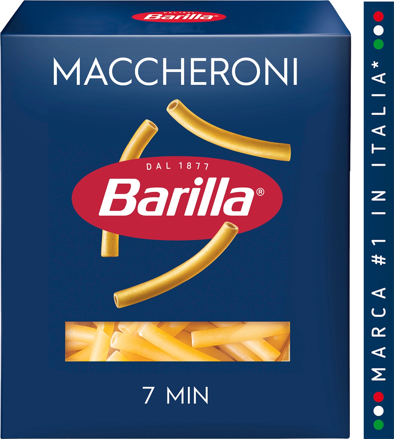 Изображение товара Макароны Barilla Maccheroni n.44 450г короткие трубочки итальянская паста