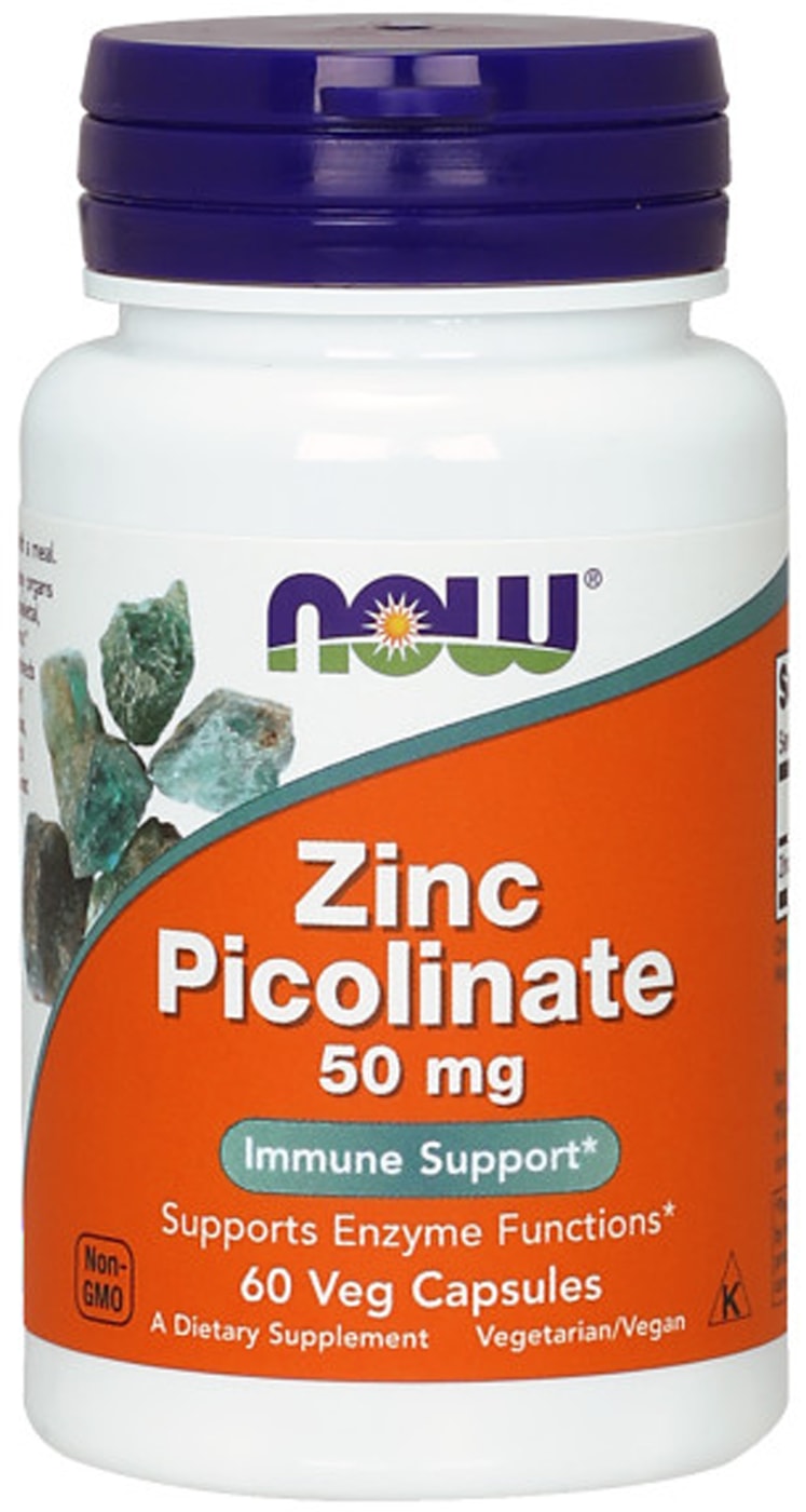 Изображение товара БАД Now Цинк Пиколинат 530мг 60шт
