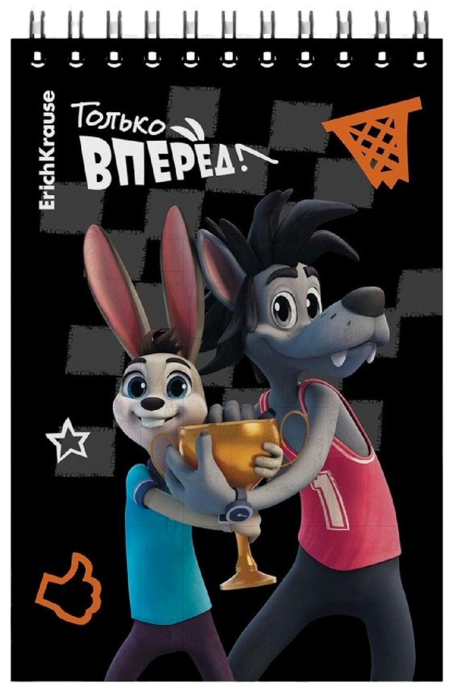 Изображение товара ErichKrause Ну Погоди! Каникулы А6 клетка 80л