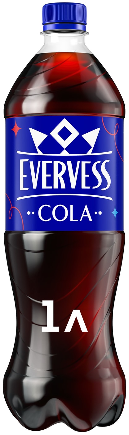 Изображение товара Напиток Evervess Кола 1л в пластиковой бутылке