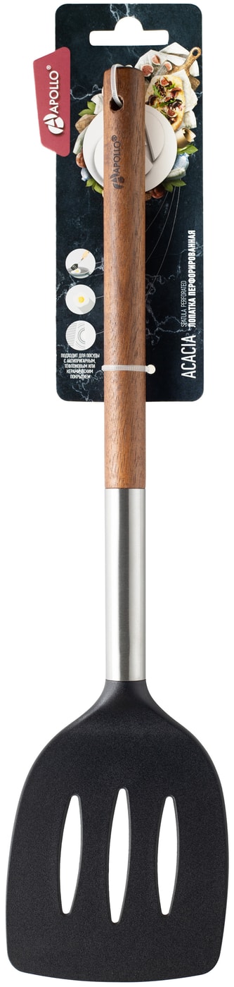 Изображение товара Лопатка Apollo Acacia перфорированная Изображение товара Лопатка Apollo Acacia перфорированная