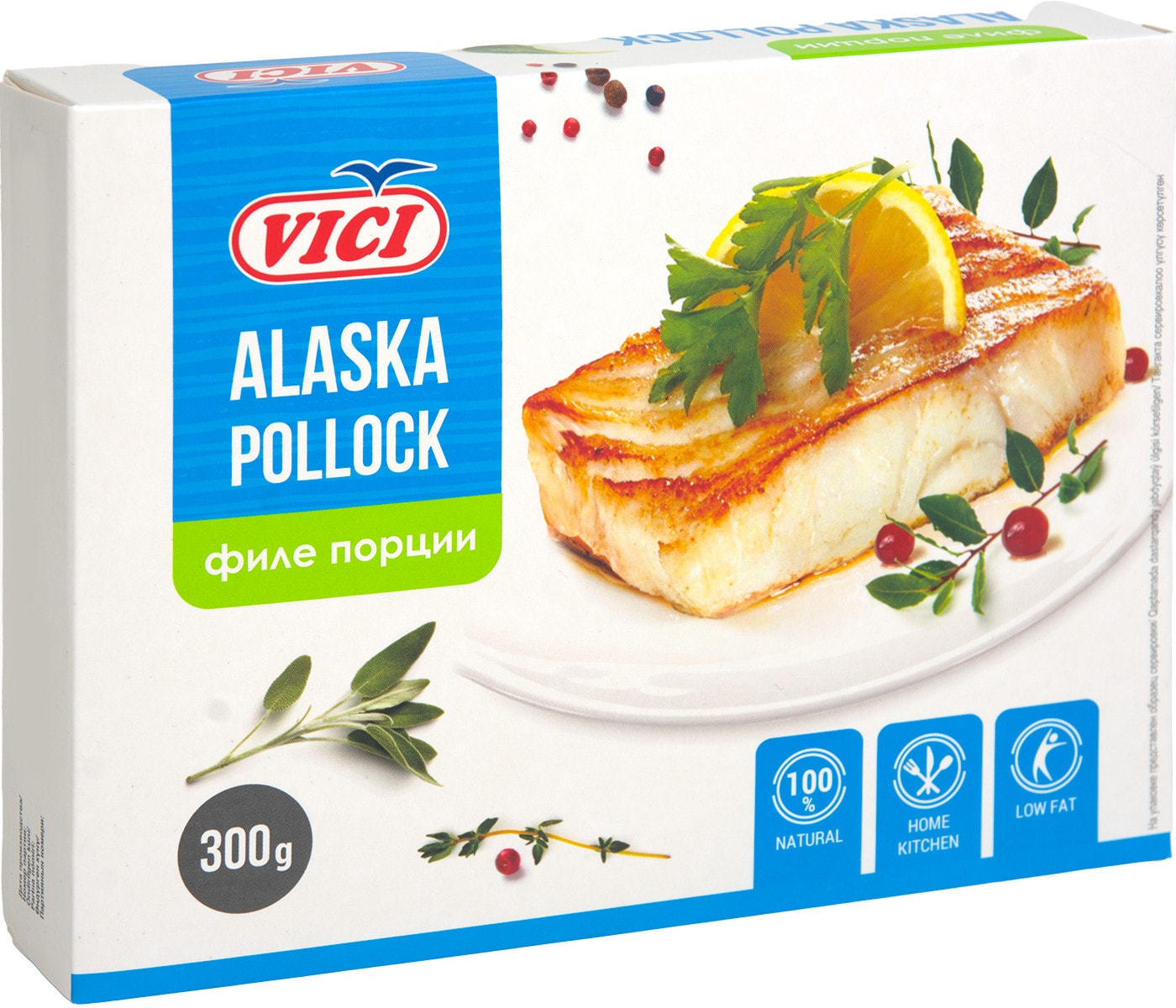 Изображение товара Минтай Vici Alaska Pollock филе 300г