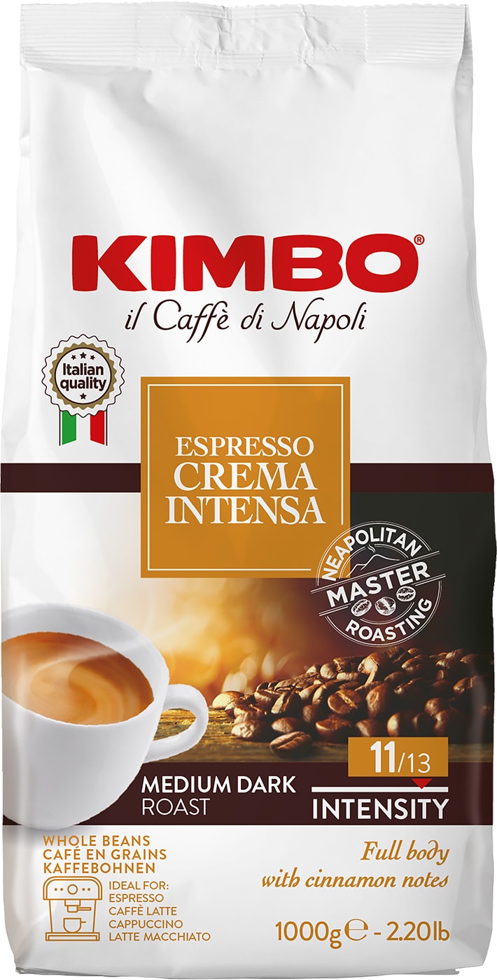 Изображение товара Кофе в зернах Kimbo Aroma Intenso 1 кг - насыщенный итальянский бленд