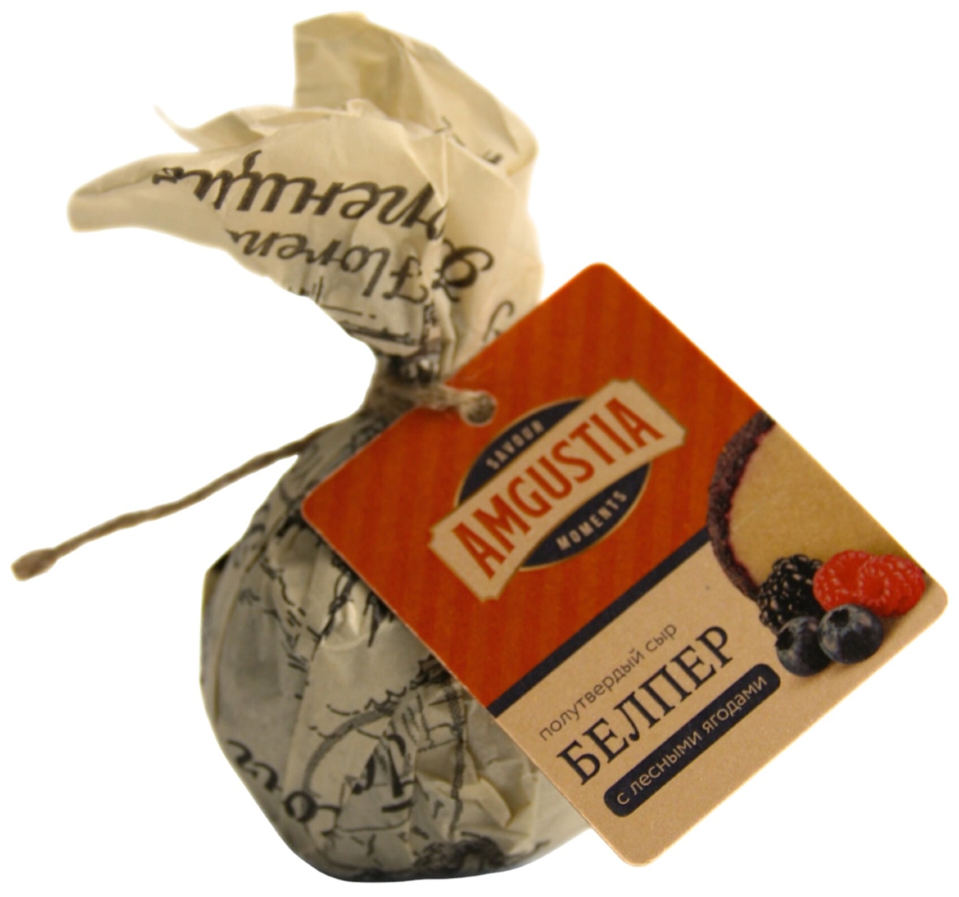 Изображение товара Сыр Polutverdyi Belper Lesnye yagody 45% 100g Amgustia