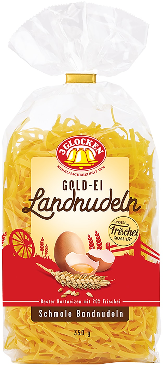 Изображение товара Лапша 3 Glocken Мелкая Ge Schmale Bandnudeln 350г