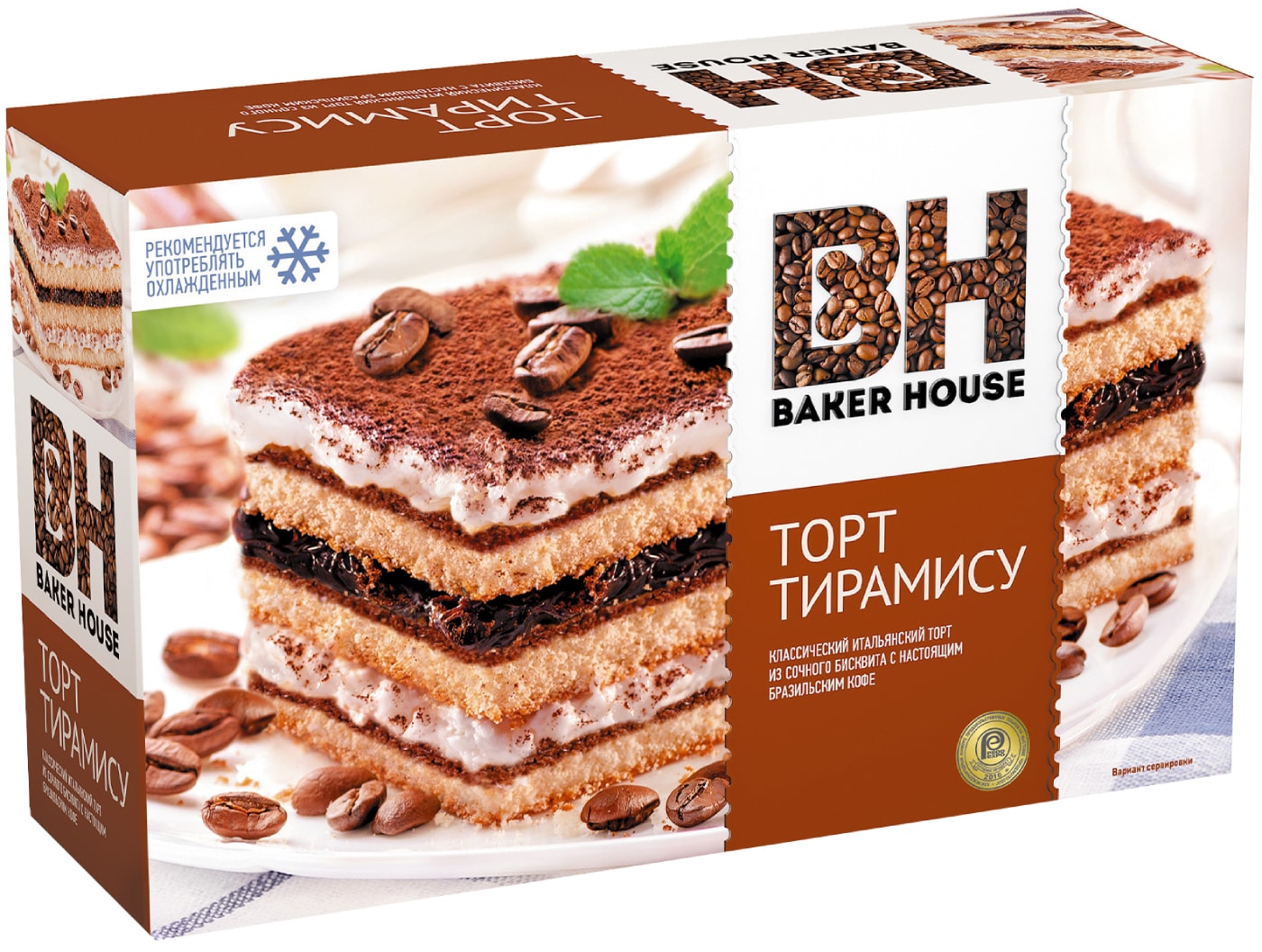 Изображение товара Торт Baker House Тирамису 350г