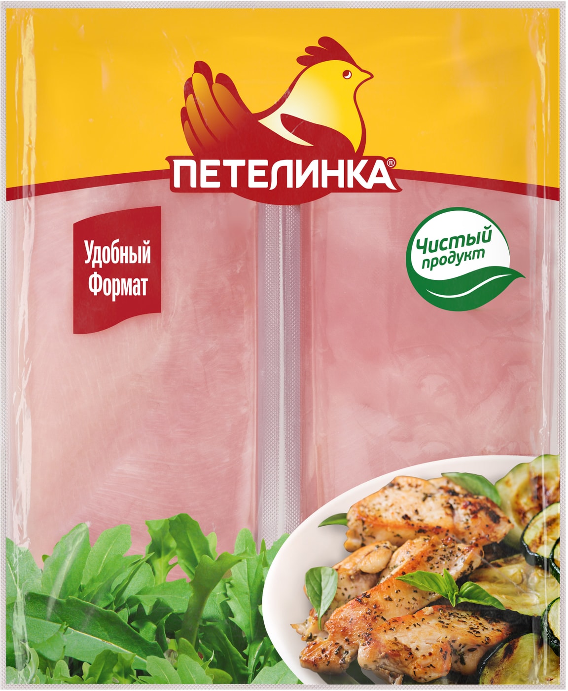 Изображение товара Филе грудки Петелинка куриное 1.1- 1.3кг