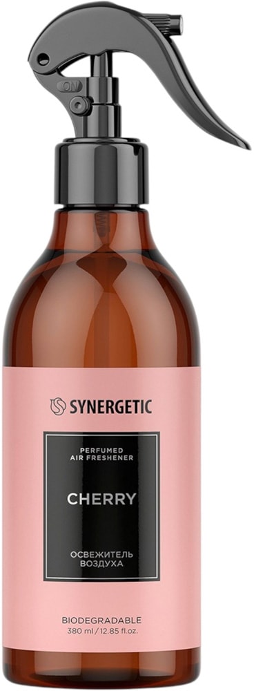 Изображение товара Освежитель воздуха Synergetic парфюмированный Вишня 380мл