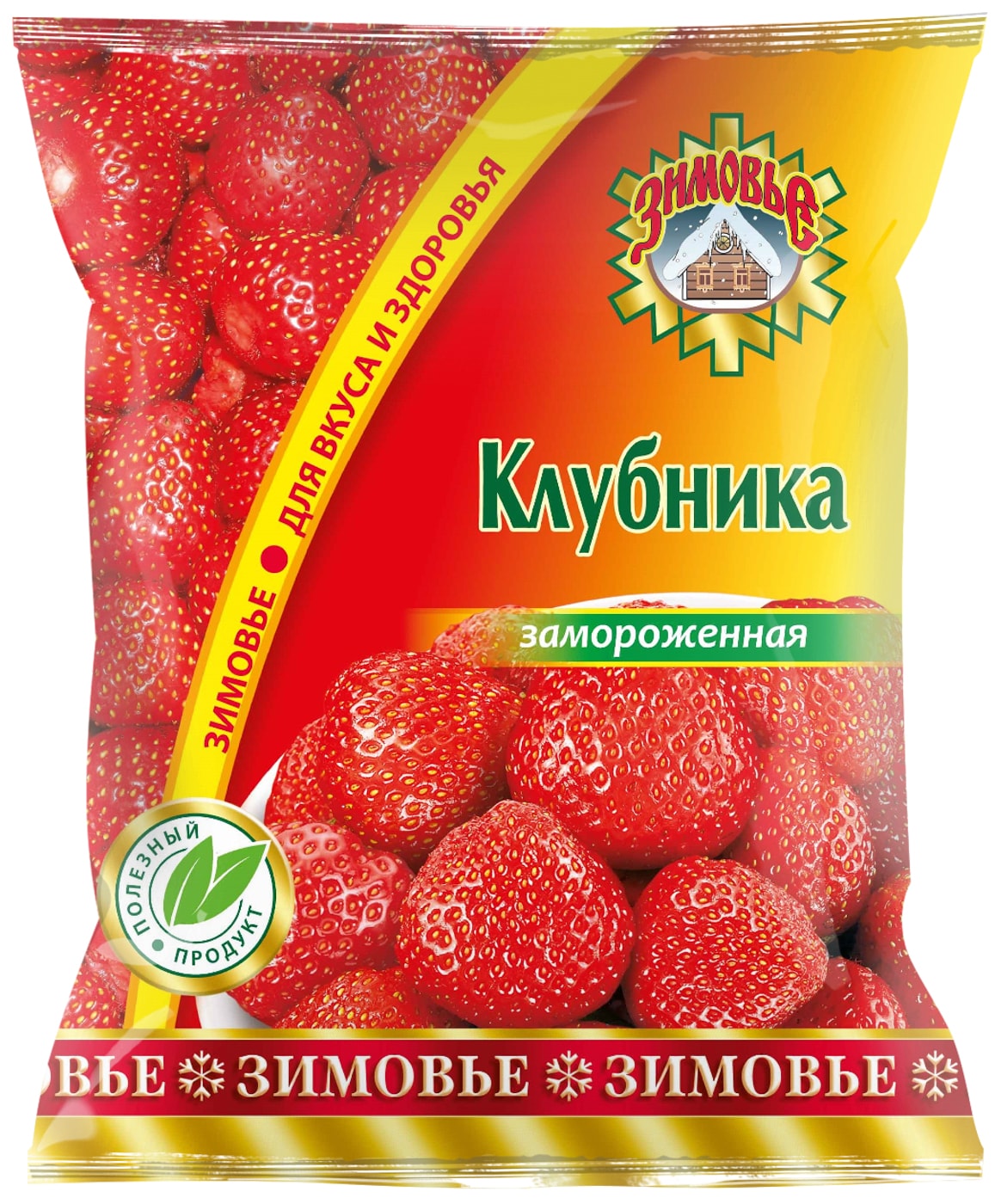 Изображение товара Ягоды Зимовье Клубника замороженная 300г