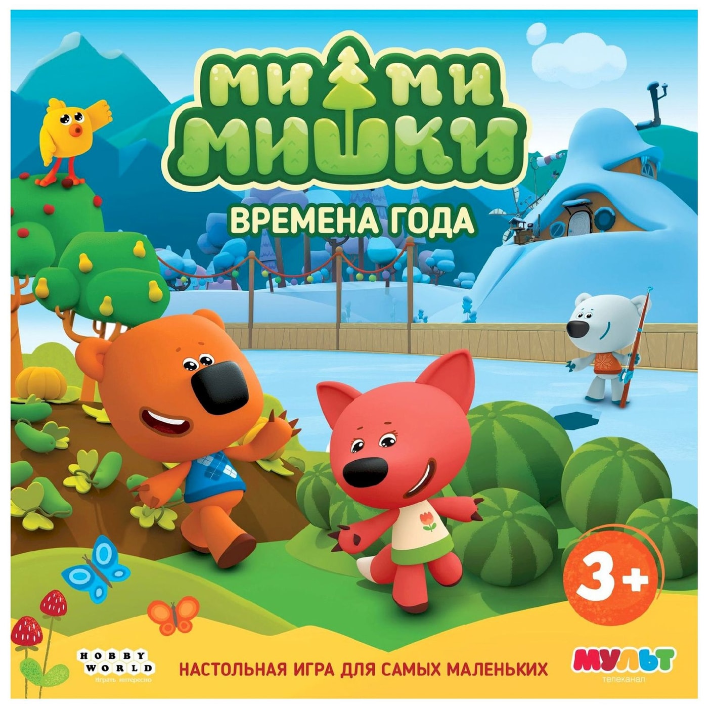 Изображение товара Игра настольная Hobby World Ми-ми-Мишки Времена Года