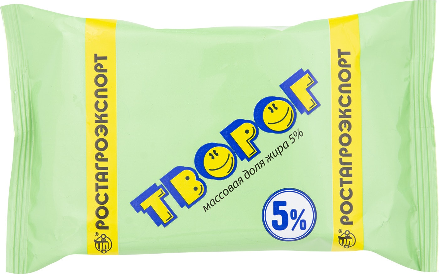 Изображение товара Творог Ростагроэкспорт 5% 180г