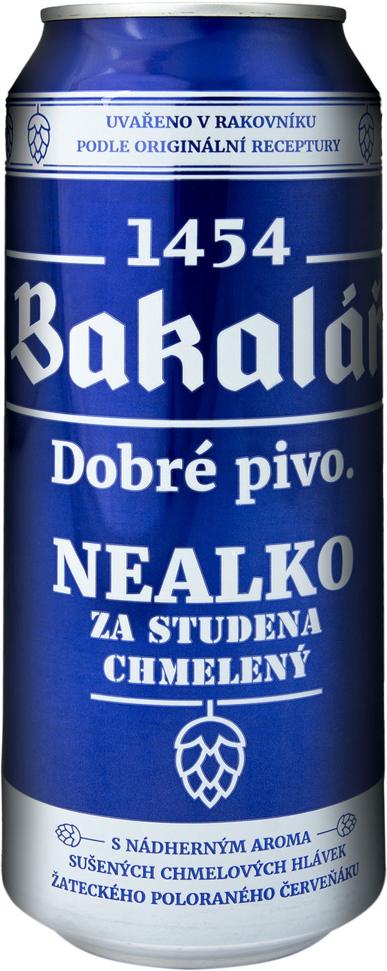 Изображение товара Пиво Bakalar светлое 0.5л