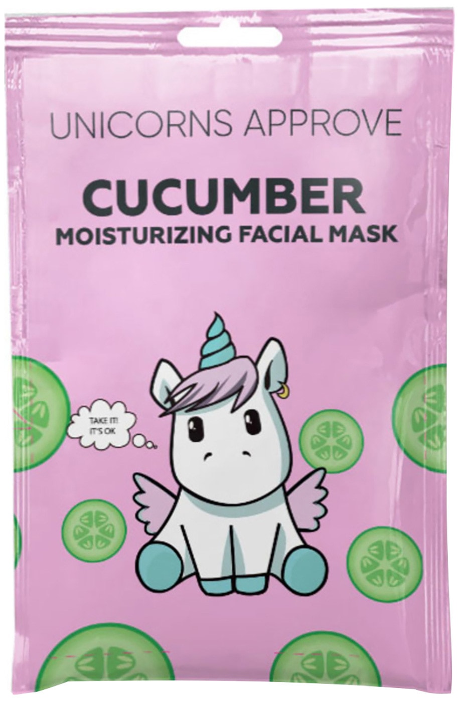 Изображение товара Маска для лица Лэтуаль тканевая с экстрактом огурца Увлажняющая 28мл