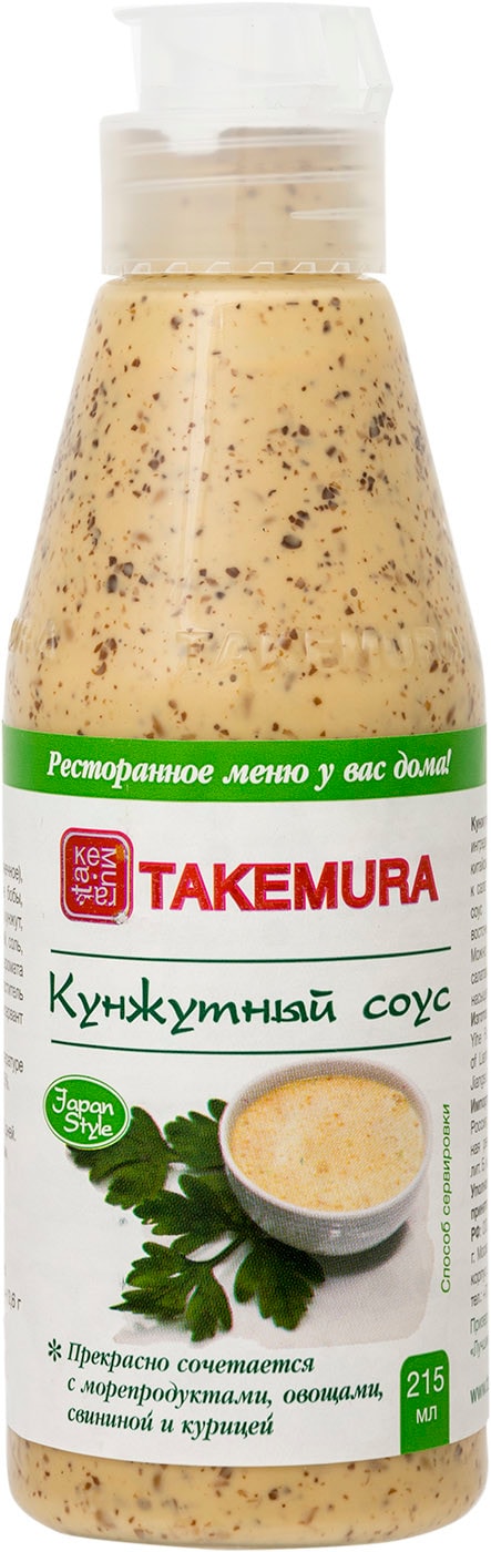 Изображение товара Соус Takemura Кунжутный 215мл