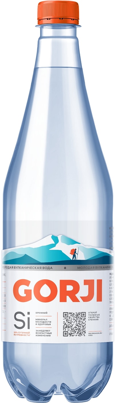 Изображение товара Вода Gorji минеральная лечебно-столовая газированная 1л