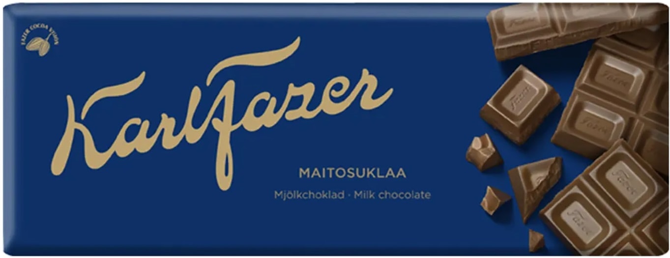 Изображение товара Шоколад Karl Fazer молочный 180г Изображение товара Шоколад Karl Fazer молочный 180г