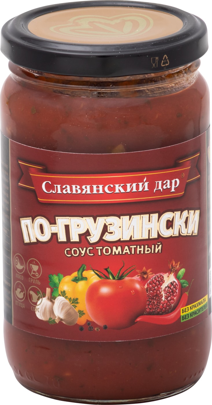 Изображение товара Соус Славянский дар Томатный по-грузински 360г