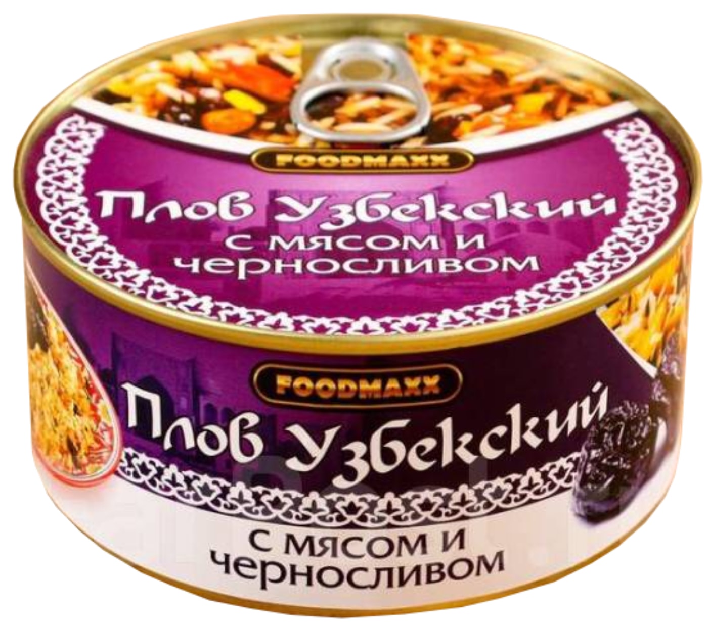 Изображение товара Плов FoodMaxx Узбекский с мясом и черносливом 325г