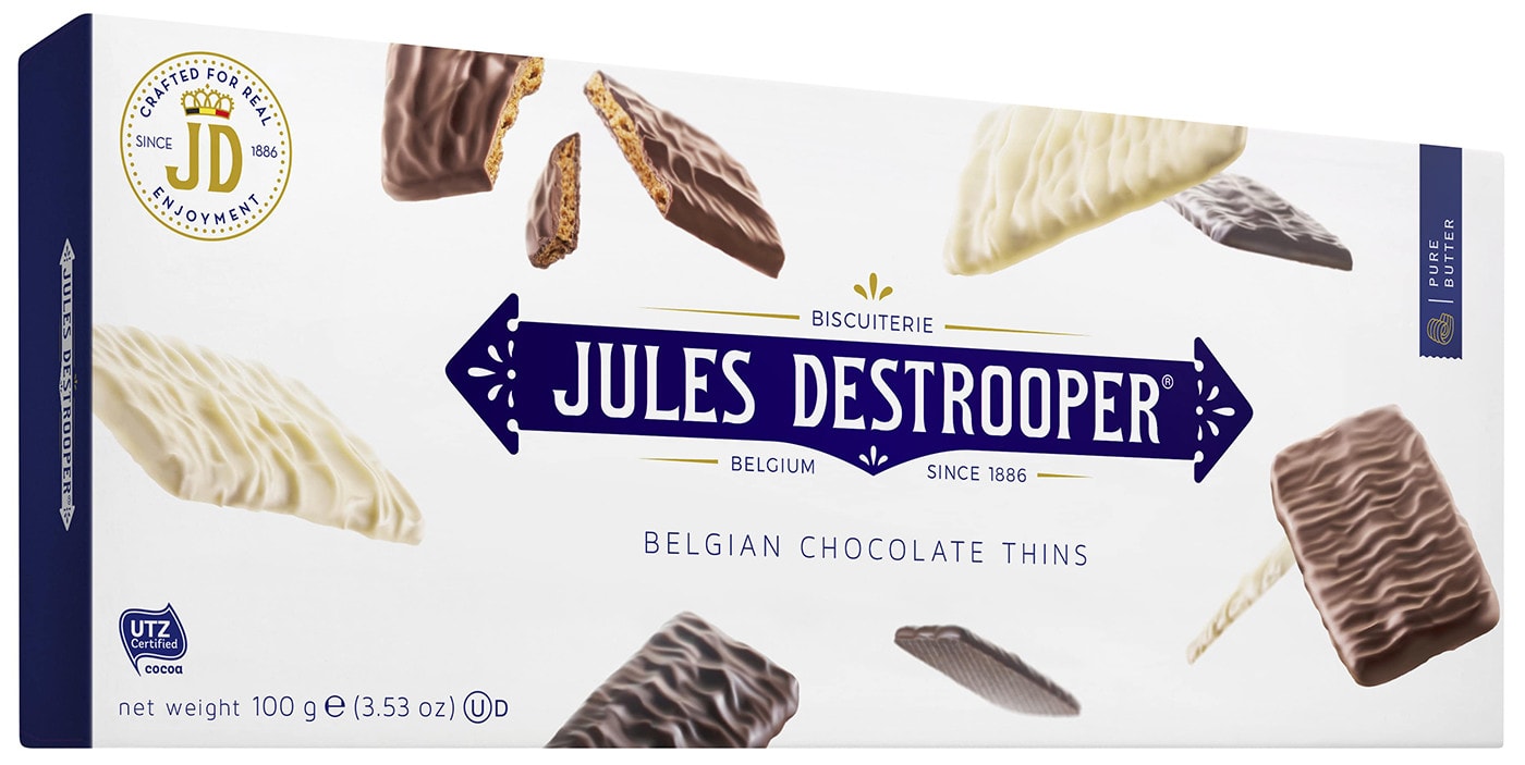 Изображение товара Печенье Jules Destrooper с шоколадом 100г