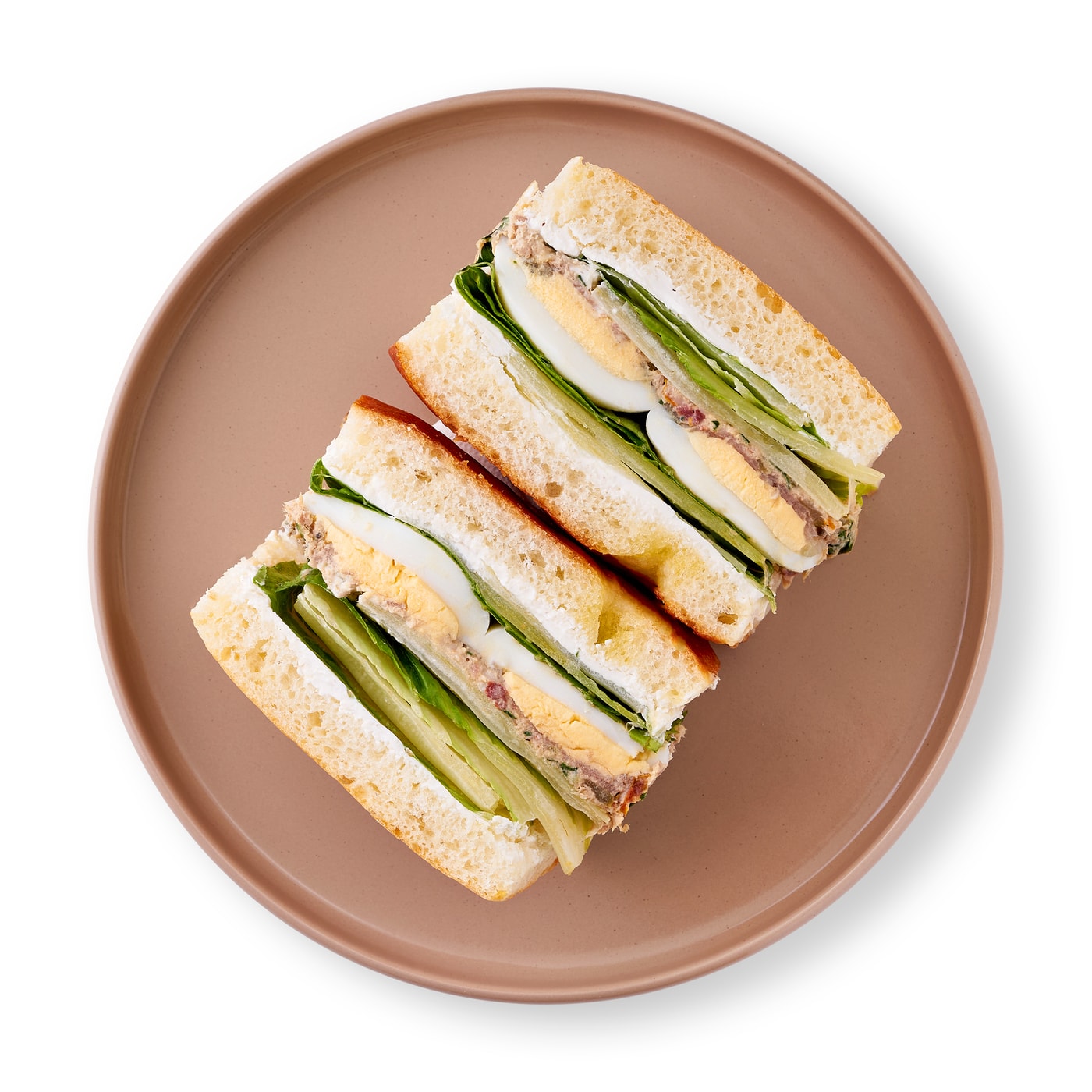 Изображение товара Сэндвич Перекресток Select на фокачче с тунцом и яйцом 235г