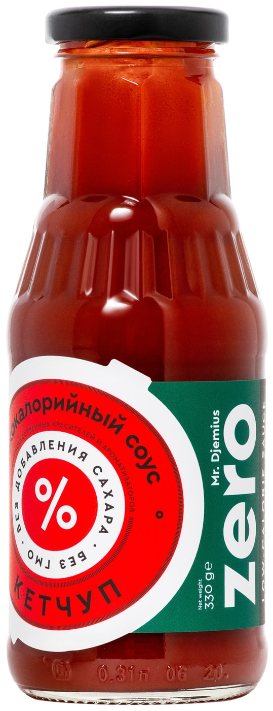 Изображение товара Соус Mr.Djemius Zero Кетчуп Томатный 330г