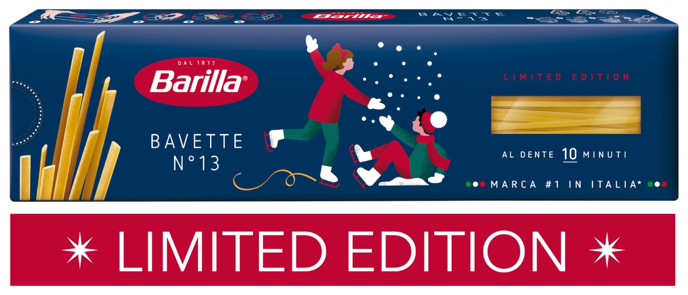 Изображение товара Макароны Barilla Bavette n.13 450 г - итальянские длинные макароны