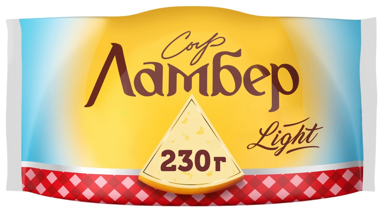 Изображение товара Сыр Ламбер Легкий 30% 230г Изображение товара Сыр Ламбер Легкий 30% 230г