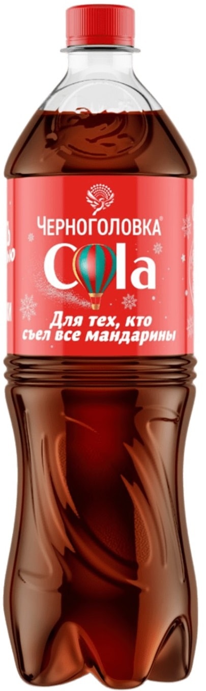 Изображение товара Черноголовка Кола 1л газированный напиток Россия