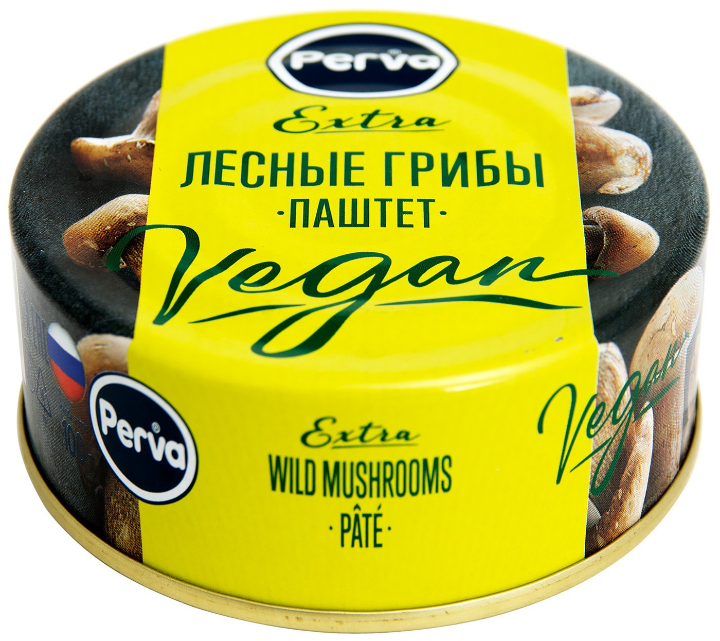 Изображение товара Паштет Perva Extra с лесными грибами 100г