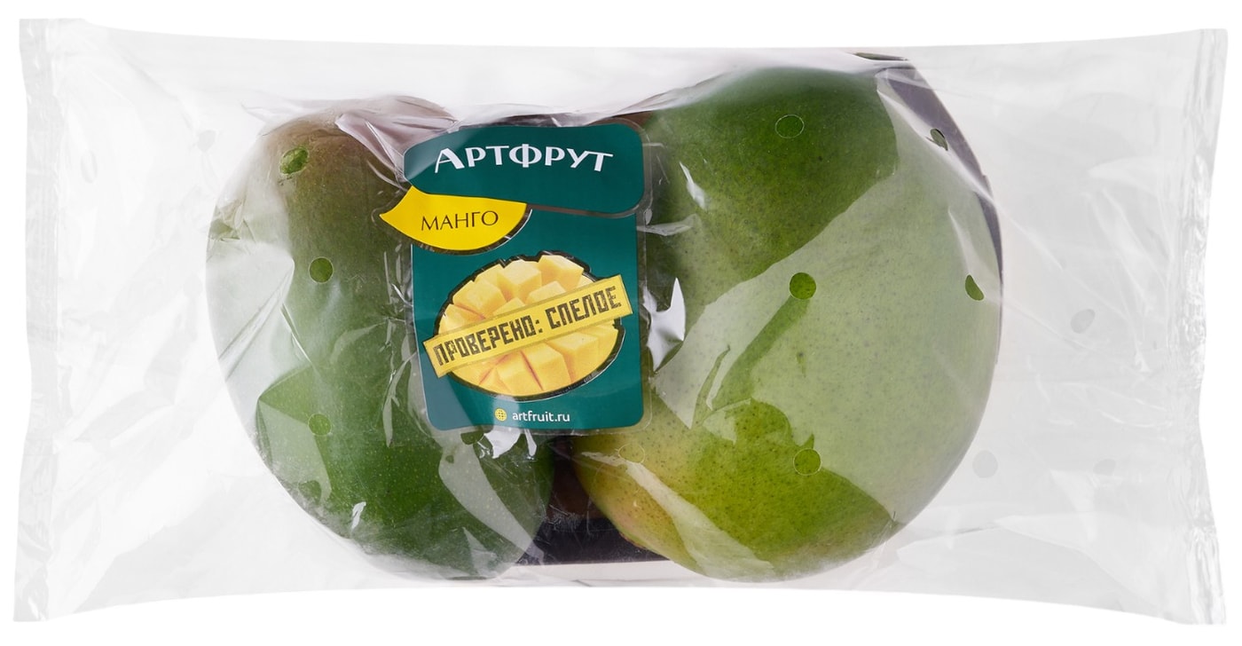Изображение товара Манго Ready to Eat Artfruit 2шт упаковка идеально спелые свежие фрукты