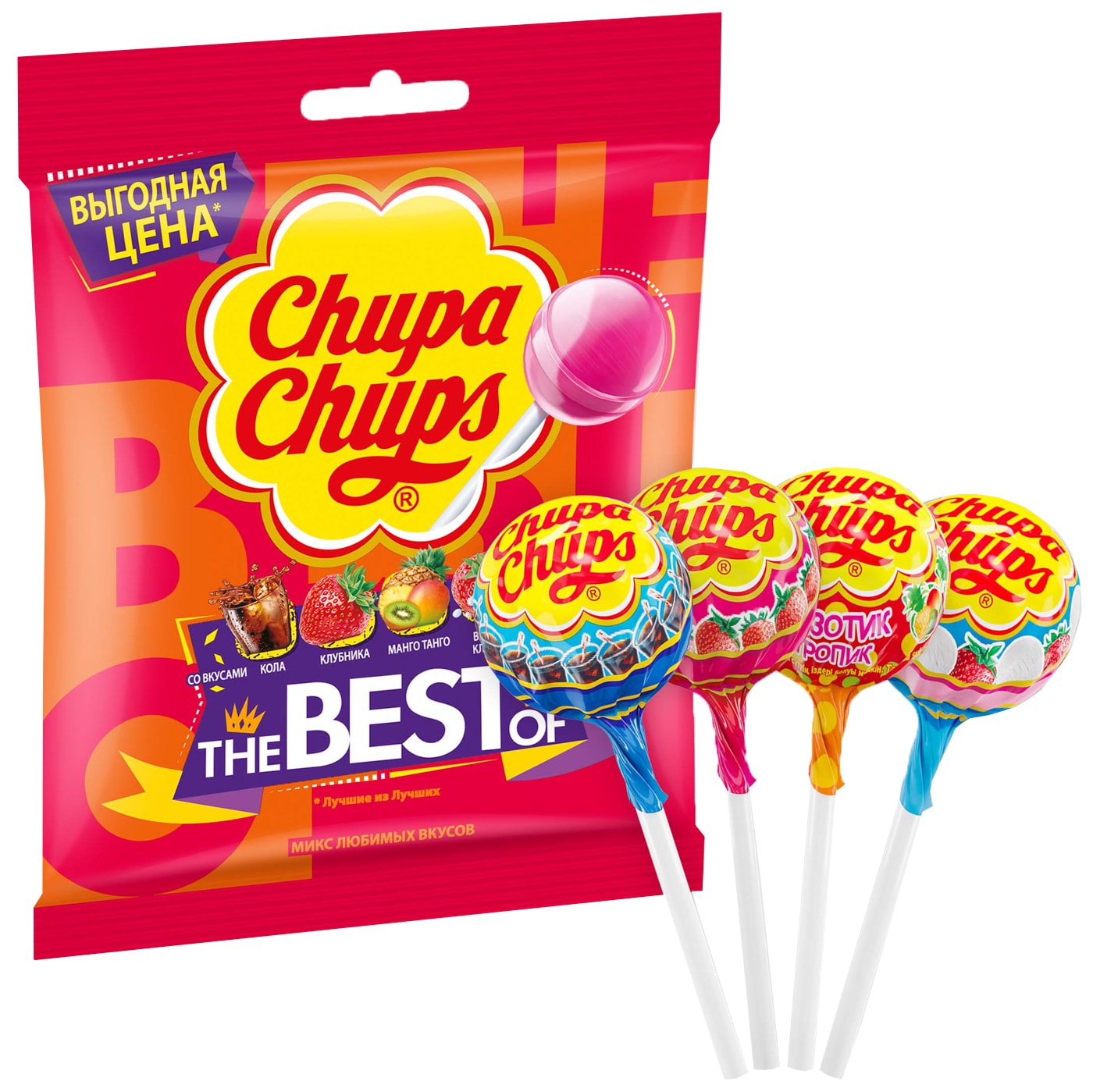 Изображение товара Подарочный набор Chupa Chups The best of 120г