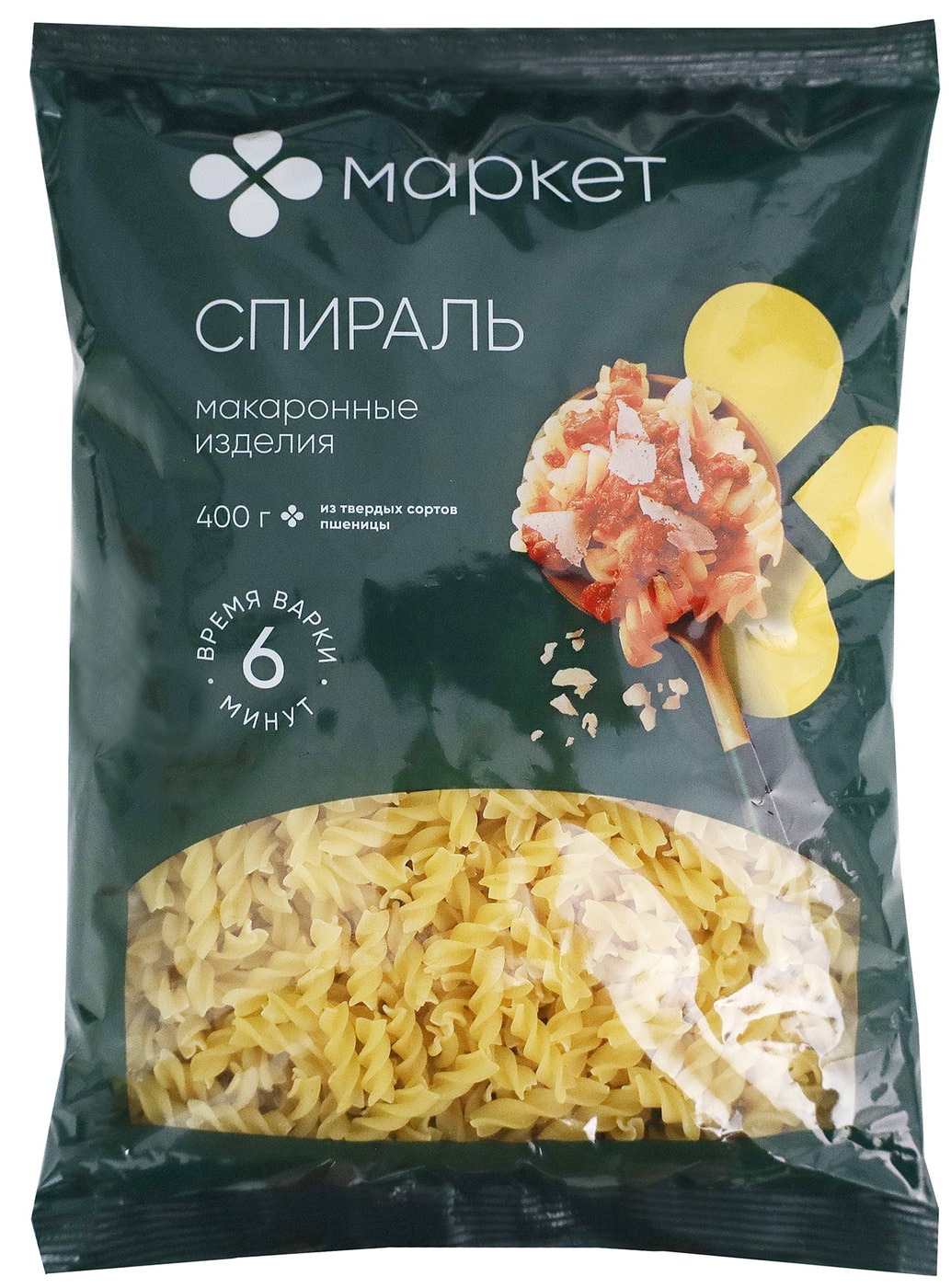 Изображение товара Макароны Маркет Спираль 400г